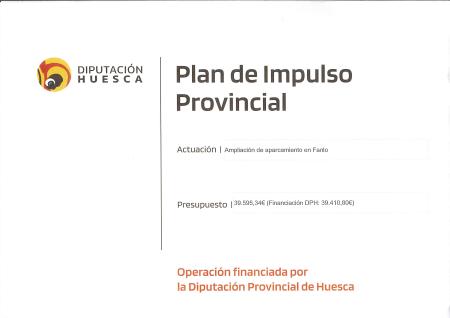 Imagen Subvención Plan Impulso Provincial de Diputación Provincial de Huesca