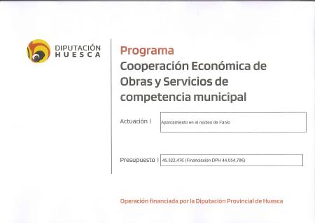 Imagen Subvención POS 2025 de obras y servicios de Diputación Provincial de Huesca