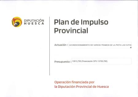 Imagen Subvención Plan De Impulso Provincial de Diputación Provincial de...