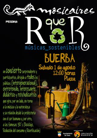 Imagen Concierto sábado 1 de julio en Buerba de Mosicaires "RqueR"...