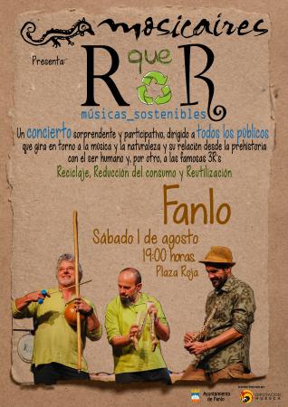 Imagen Concierto el sábado 1 de julio en Fanlo de Mosicaires "RqueR"...