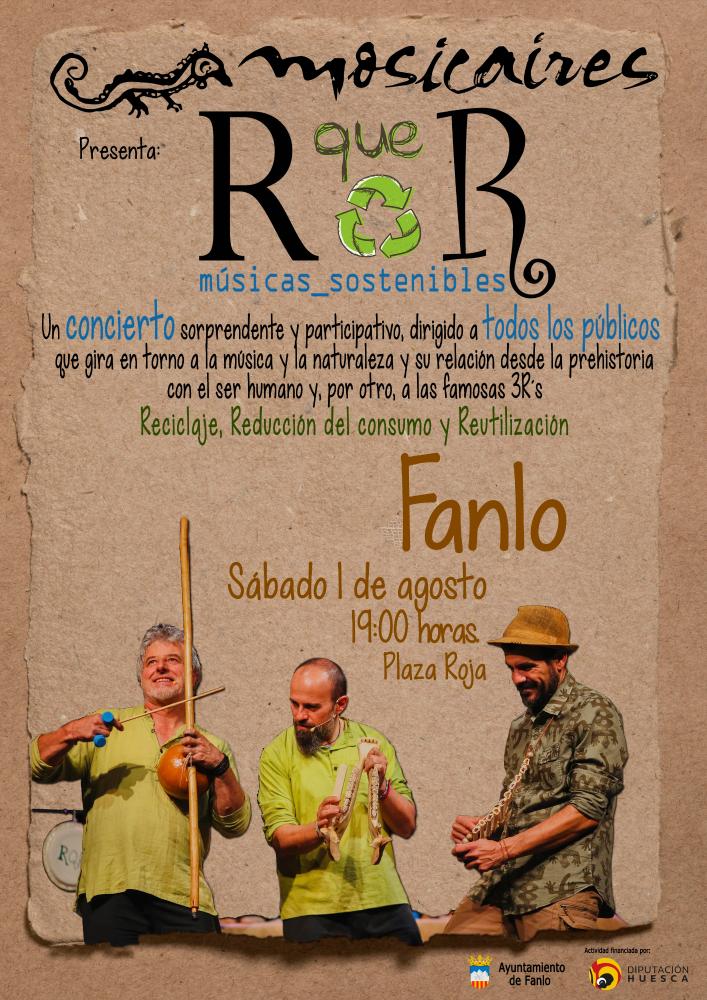 Imagen Concierto el sábado 1 de julio en Fanlo de Mosicaires 